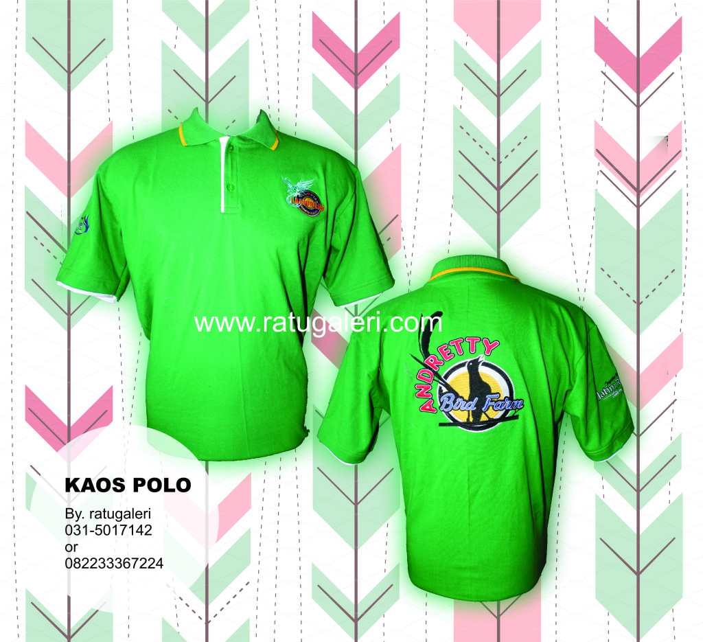 Contoh Desain Kaos  Kerah  Polo ANDRETTY Lunar Garment 